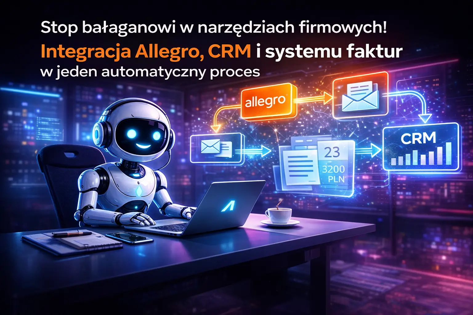 Jak połączyć Allegro, CRM i system faktur w jeden automatyczny proces?
